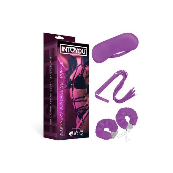 KIT 3PÇAS INTOYOU BDSM LINE...