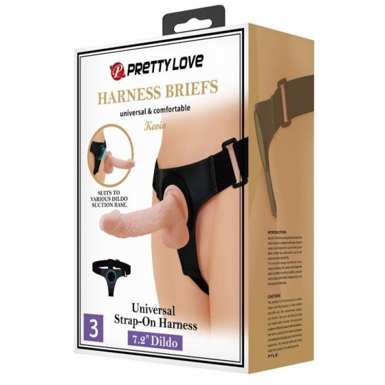 STRAP ON PRETTY LOVE KEVIN C/ DILDO