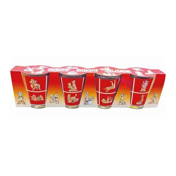 COPOS DE SHOT KAMASUTRA  4UNI.