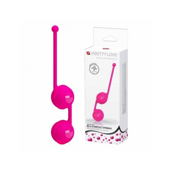 BOLAS VAGINAIS PRETTY LOVE KEGEL TIGHTEN UP III Rosa Fucsia