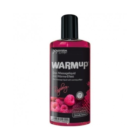 ÓLEO DE MASSAGEM COMESTÍVEL WARMUP FRAMBOESA 150ML