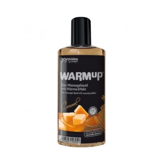 ÓLEO MASSAGEM COMESTÍVEL WARMUP CARAMELO