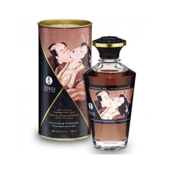 ÓLEO MASSAGEM AFRODISÍACO SHUNGA CHOCOLATE 100ML