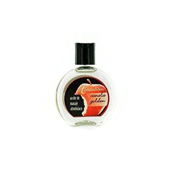 ÓLEO DE MASSAGEM TENTACION CANELA GOLDEN 100ML