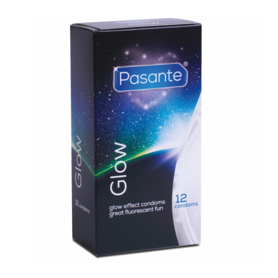 PRESERVATIVOS PASANTE GLOW 12 UDS