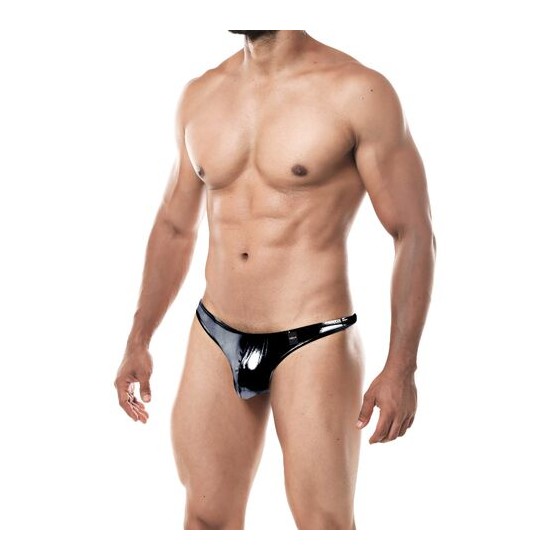 TANGA CUT4MEN - C4M03 PROVOCATIVE PRETO