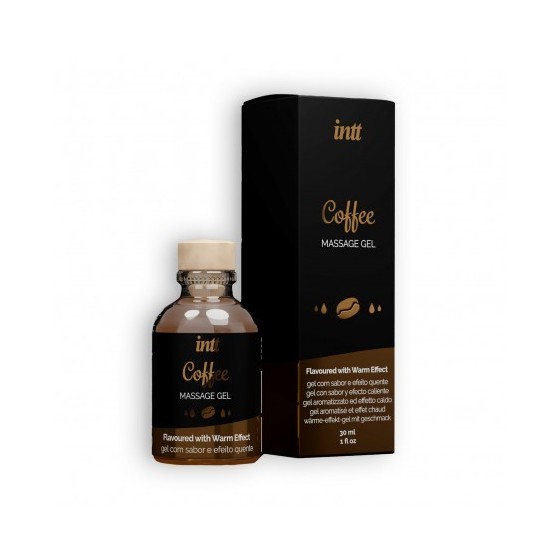 GEL DE MASSAGEM CAFÉ INTT 30ML