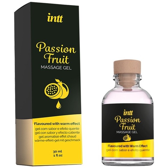 GEL MASSAGEM INTT  PASSION FRUIT 30ml