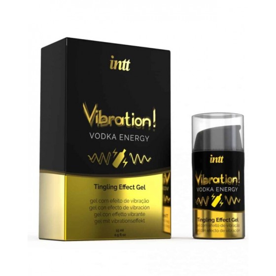 VIBRADOR LIQUIDO INTT  VODKA ENERGIA 15ML