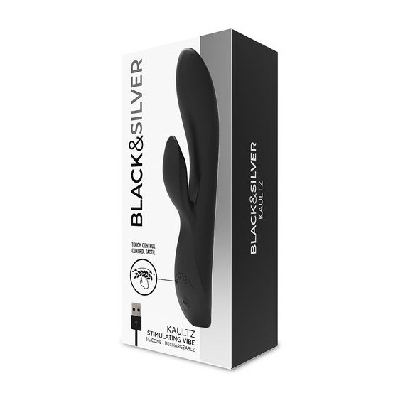 VIBRADOR BLACK & SILVER...