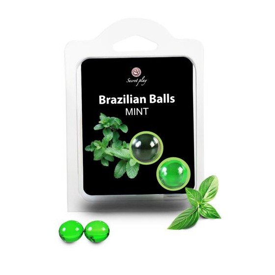 LUBRIFICANTE BRAZILIAN BALLS MENTA