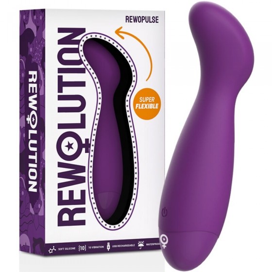 VIBRADOR REWOLUTION REWOPULSE PONTO G USB