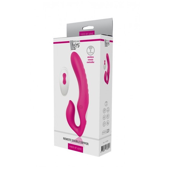 VIBRADOR DOUBLE DIPPER DREAMTOYS USB