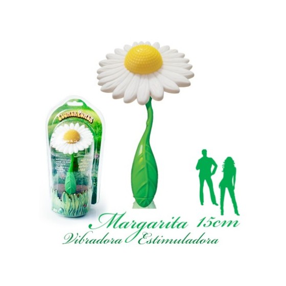 ESTIMULADOR CLITÓRIS FLOWER MARGARIDA c/ VIBRAÇÃO