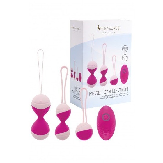 KIT KEGEL COLLECTION SPLEASURES C/COMANDO USB