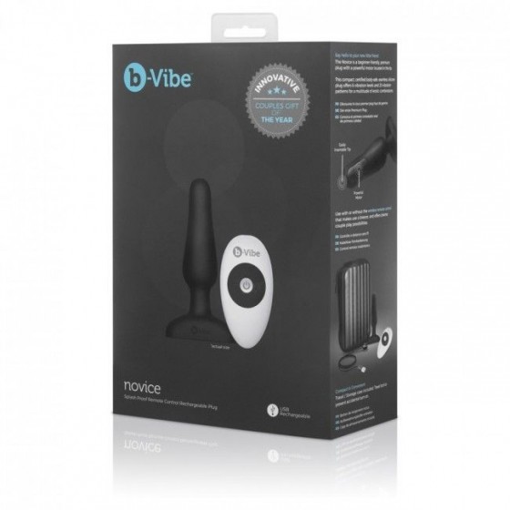 PLUG ANAL B-VIBE NOVICE...