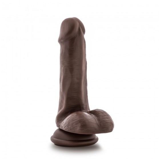 DILDO DR. SKIN PLUS 6 MOCHA