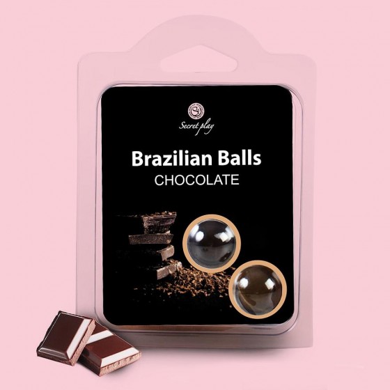 BOLAS LUBRIFICANTES BRAZILIAN CHOCOLATE