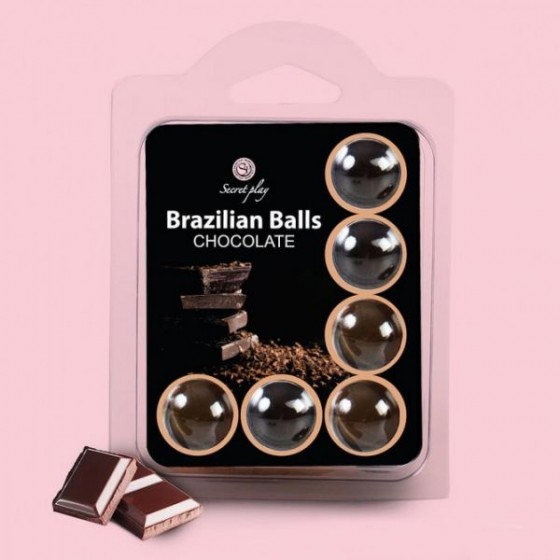 BOLAS LUBRIFICANTES BRAZILIAN CHOCOLATE