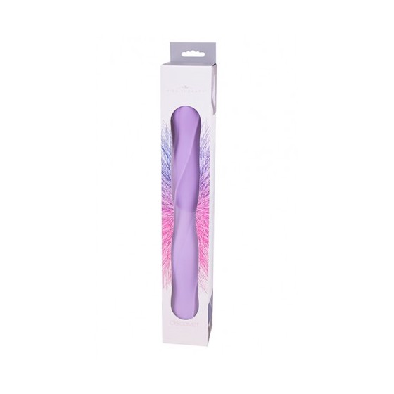 DILDO DUPLO THERAPY LILÁS 33CM