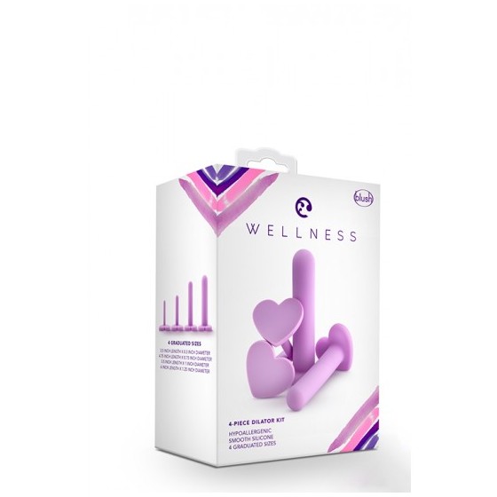 DILATADORES VAGINAIS CONJ. 4 WELLNESS LILÁS