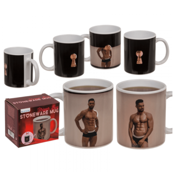 CANECA STRIPPER BOY COM EFEITO TÉRMICO