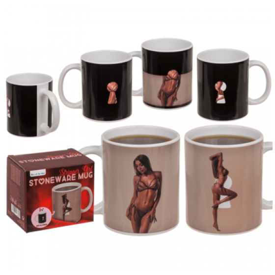 CANECA STRIPPER GIRL COM EFEITO TÉRMICO