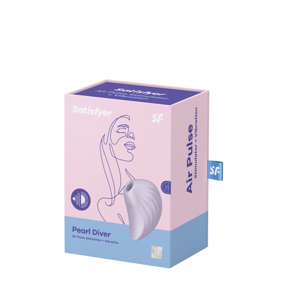 ESTIMULADOR SATISFYER PEARL DIVER VIOLET USB