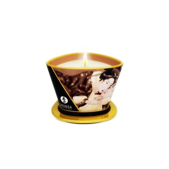 VELA DE MASSAGEM SHUNGA CHOCOLATE 170ML