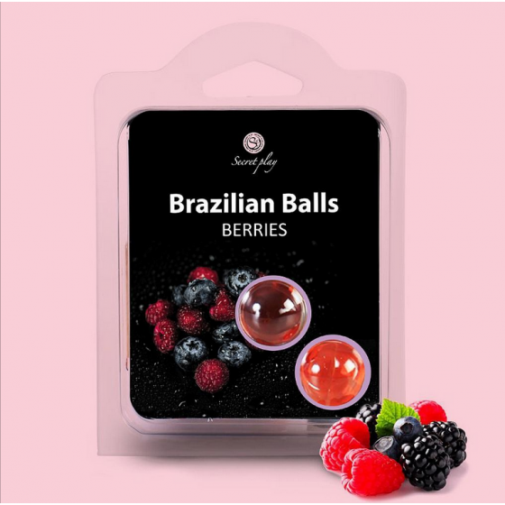 BOLAS LUBRIFICANTES BRAZILIAN FRUTAS DO BOSQUE