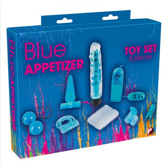 KIT ANAL BLUE APPETIZER SET YOU2TOYS