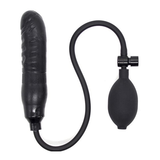 PLUG DILDO ANAL INSUFLÁVEL...