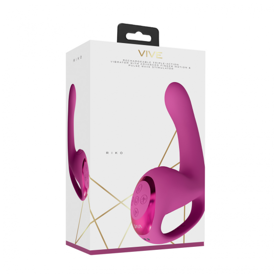 VIBRADOR RIKO TRIPLO MOTOR THUMPER USB