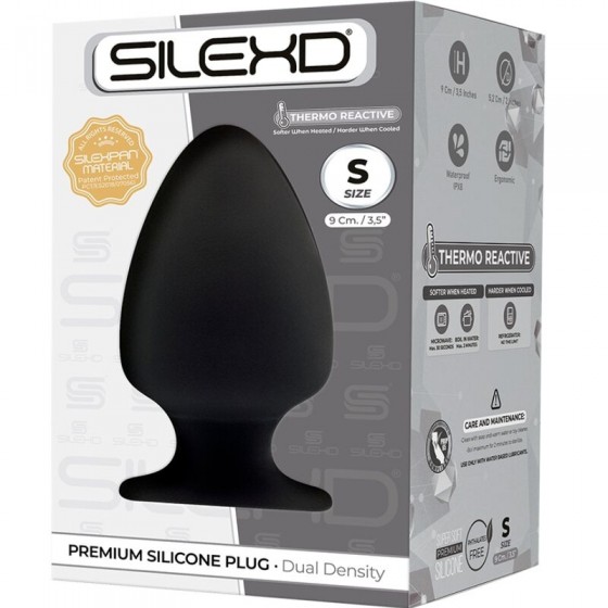 PLUG ANAL SILEXD - MODELO 1 SILICONE PREMIUM TERMOREATIVO  S