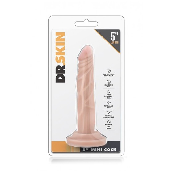 DILDO DR. SKIN 5 INCH MINI...