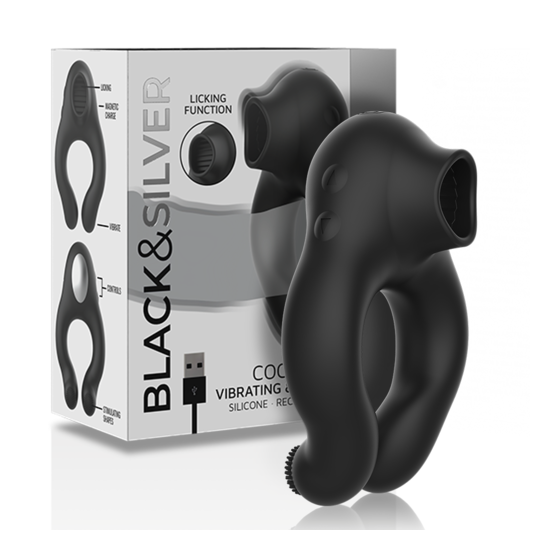 ANEL BLACK&SILVER  SILICONE...