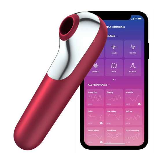 VIBRADOR E SUCCIONADOR DUAL...