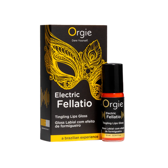 LIP GLOSS EFEITO VIBRAÇÃO ORGIE ELECTRIC FELLATIO