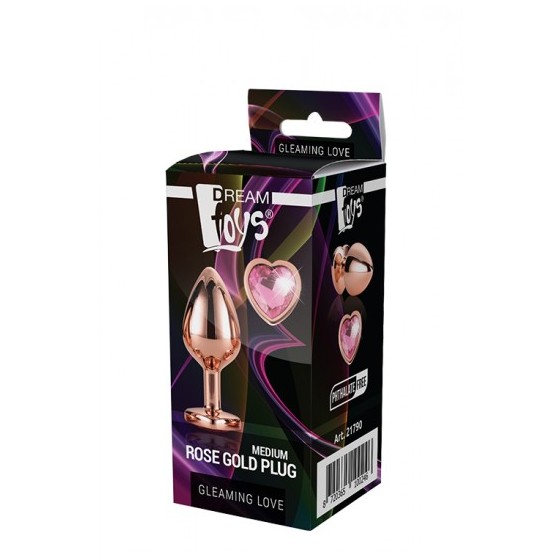 PLUG ANAL GLEAMING LOVE Gold M
