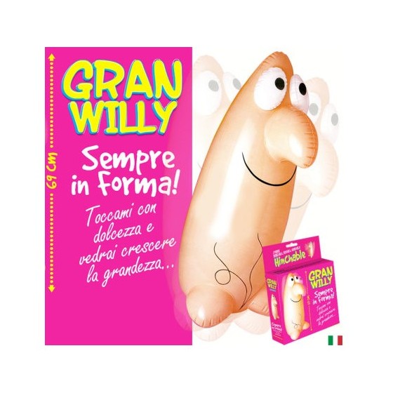 PÉNIS INSUFLÁVEL GRAN WILLY