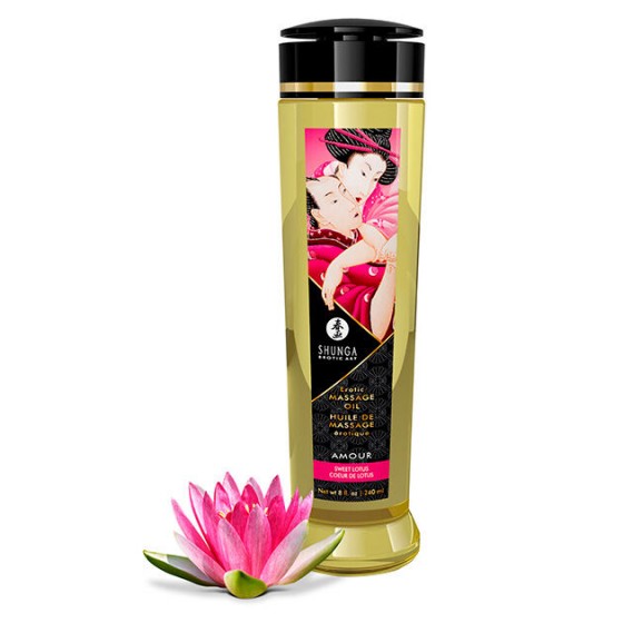 ÓLEO DE MASSAGEM ERÓTICA SHUNGA AMOUR 240 ML