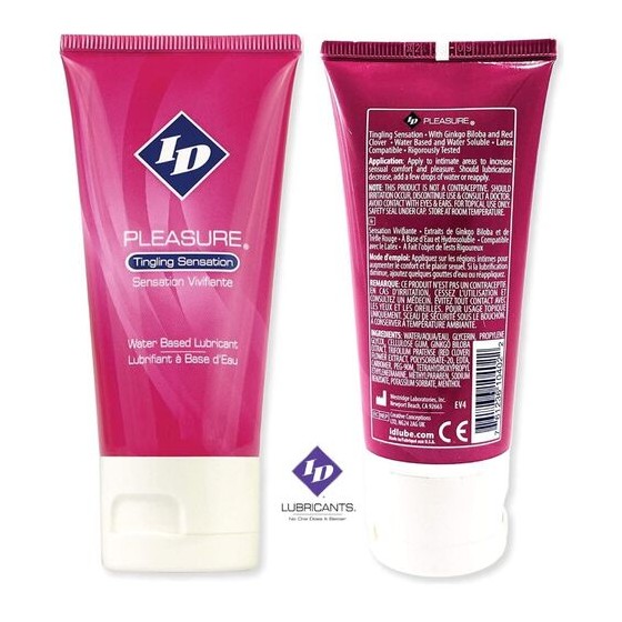 LUBRIFICANTE ID PLEASURE ESTIMULANTE  60 ML