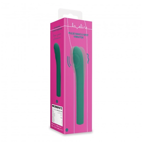 VIBRADOR WAVE G-SPOT CRYSTAL LOVELINE VERDE USB