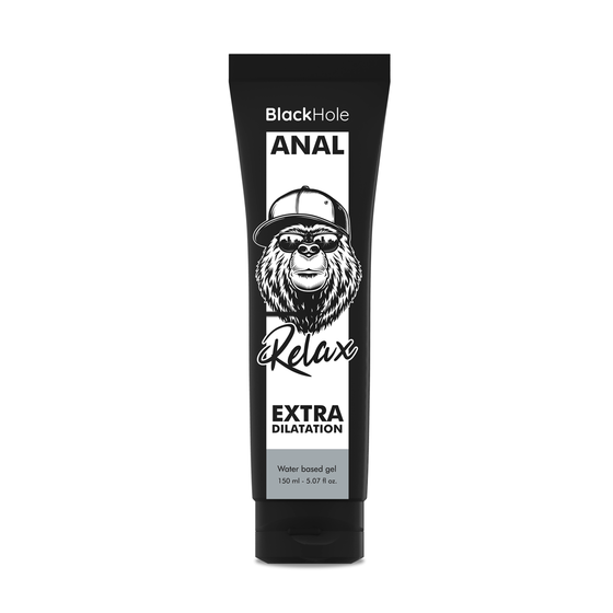 LUBRIFICANTE E DILATADOR ANAL BLACK HOLE 150ML