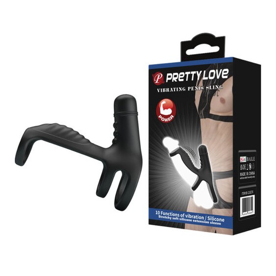 ANEL + MANGA DE EXTENSÃO PRETTY LOVE  SILICONE ELÁSTICO MACIO 10VEL.