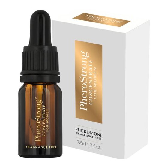 PHEROSTRONG CONCENTRADO DE FRAGRÂNCIA FEROMONAS P/ MULHER 7,5 ml