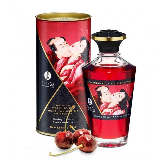 ÓLEO AFRODISÍACO SHUNGA CEREJA 100ML