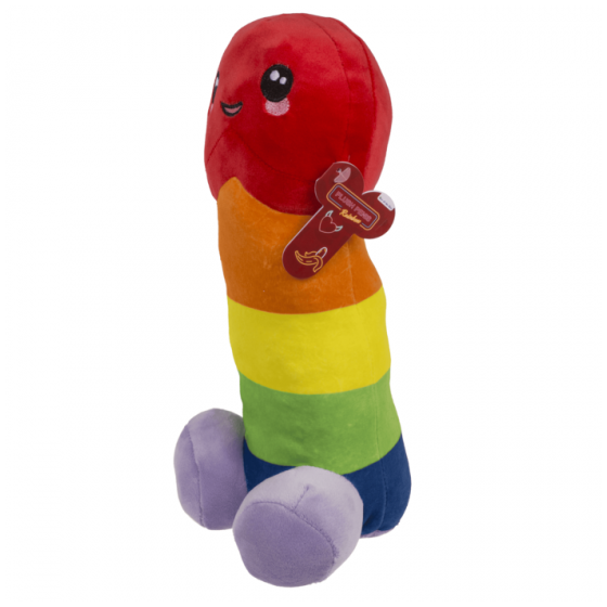 PELUCHE PÉNIS COLORIDO 30CM